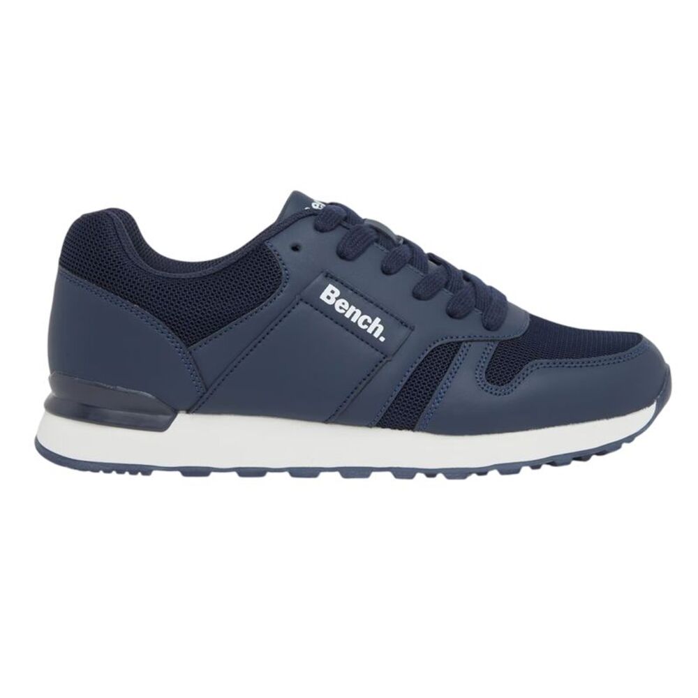 Bench Mens Valence Lace Up Sneakers / Navy